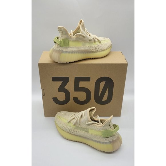 Adidas Yeezy Boost 350 V2 'Flax' FX9028 - Picture 4 of 8